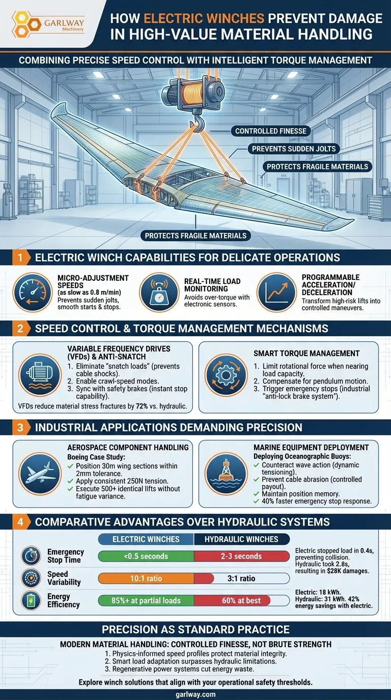 Como os Guincho Elétricos Evitam Danos no Manuseio de Materiais de Alto Valor Guia Visual