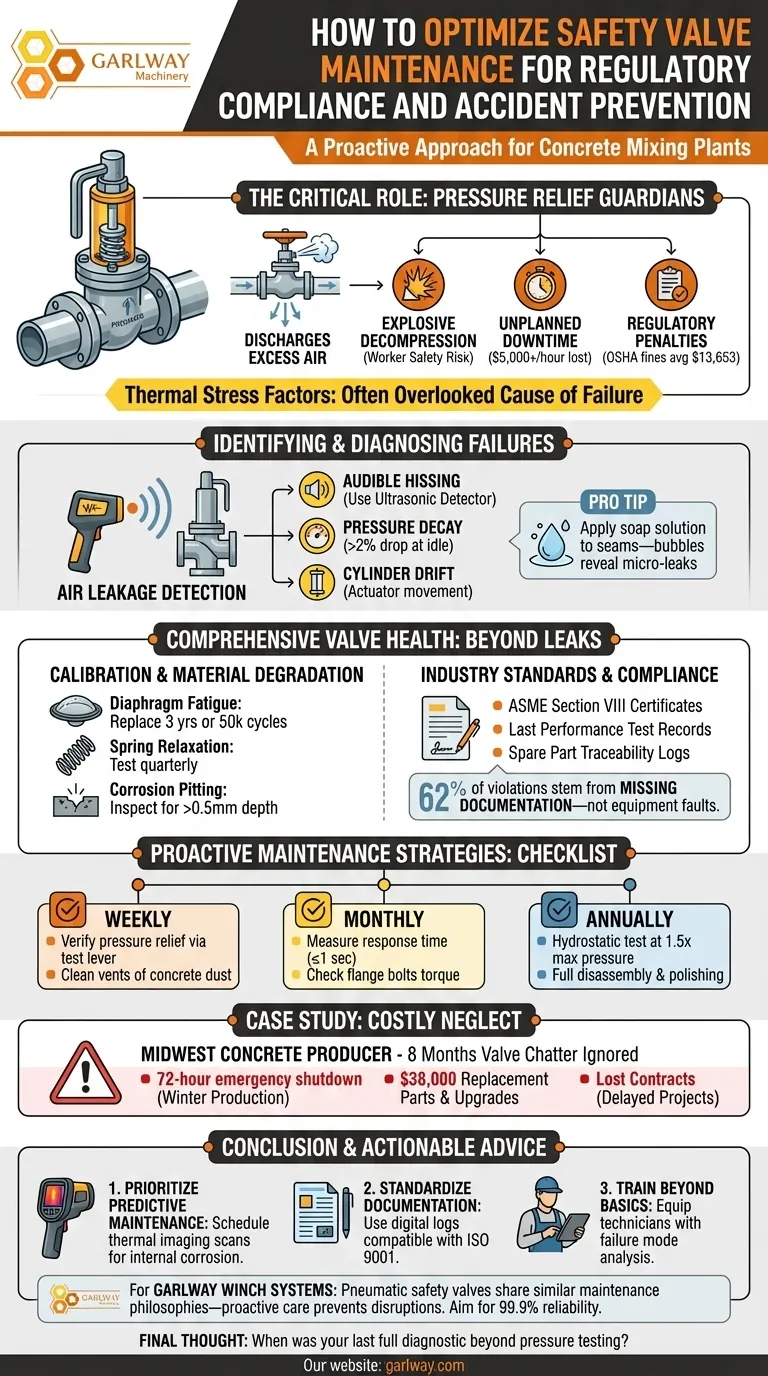 Cómo optimizar el mantenimiento de las válvulas de seguridad para el cumplimiento normativo y la prevención de accidentes Guía Visual
