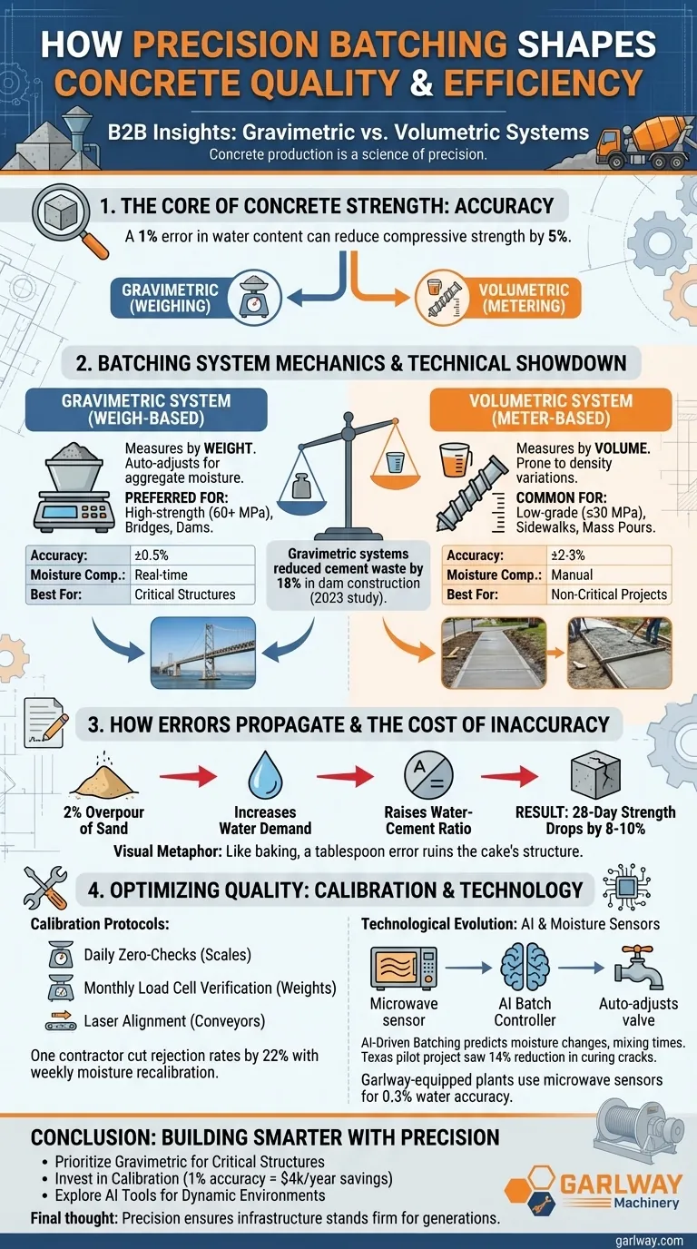 Как методы точного дозирования влияют на качество бетона и эффективность строительства Визуальное руководство