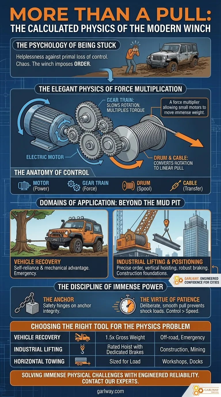 단순한 당김 그 이상: 현대 윈치의 계산된 물리학 시각적 가이드