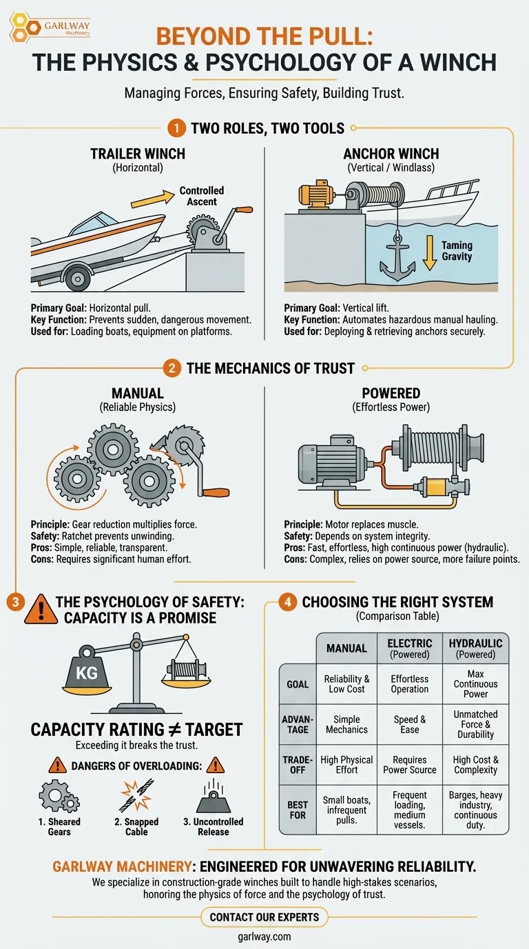 Beyond the Pull: The Unseen Physics and Psychology of a Winch Visual Guide
