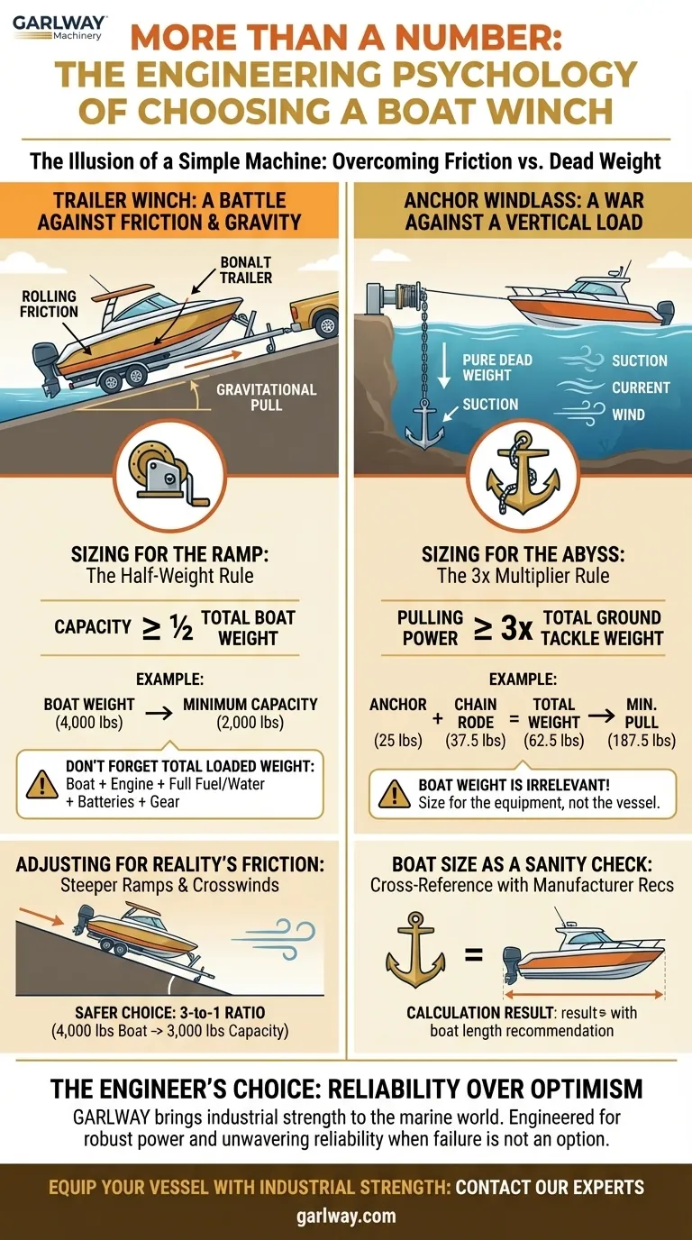 Mais do que um Número: A Psicologia da Engenharia na Escolha de um Guinchos para Barcos Guia Visual