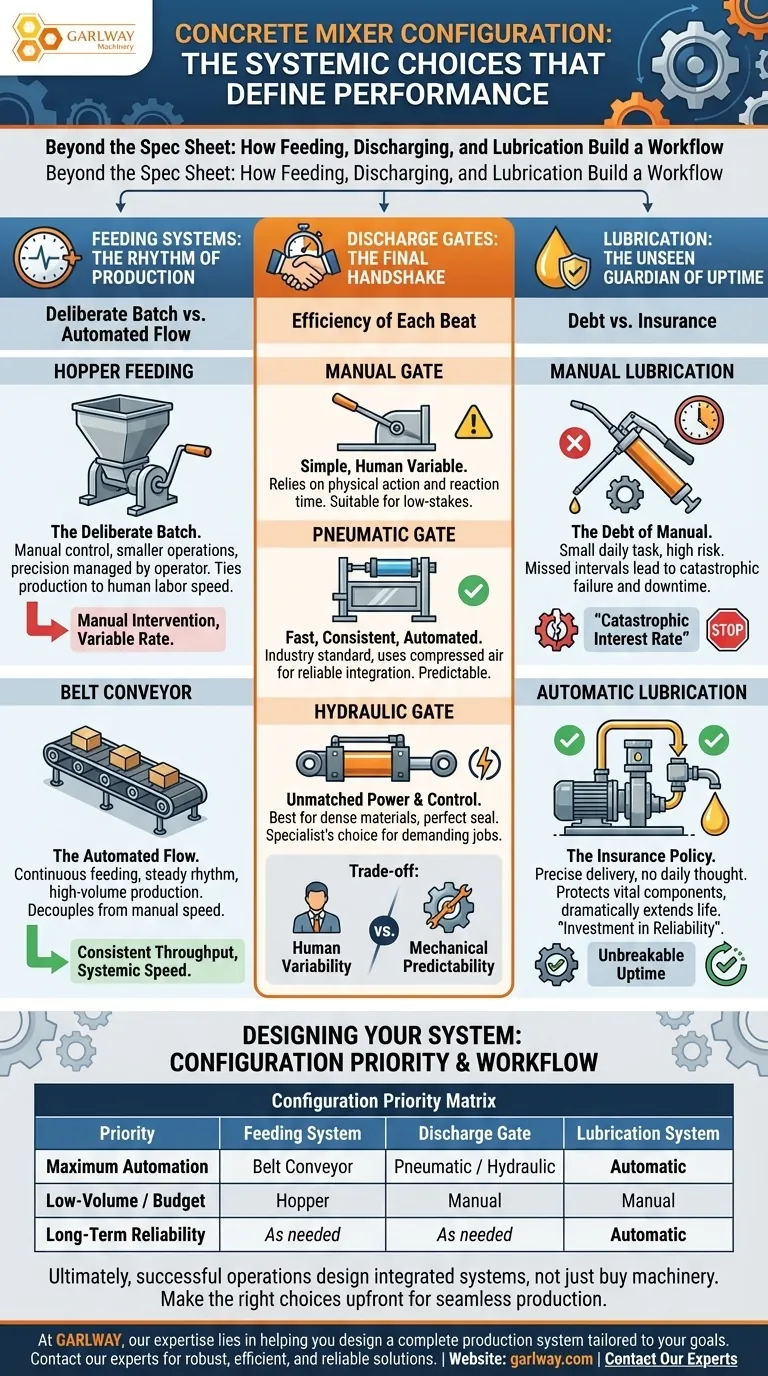 Au-delà de la fiche technique : Les choix systémiques qui font ou défont une bétonnière Guide Visuel