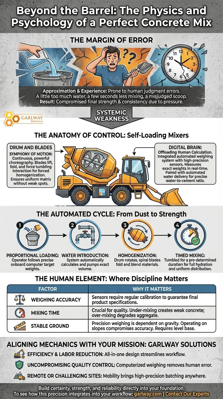 樽を超えて：完璧なコンクリート混合物の物理学と心理学 ビジュアルガイド