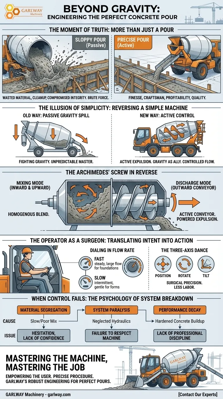 重力を超えて：完璧なコンクリート打設のエンジニアリング ビジュアルガイド