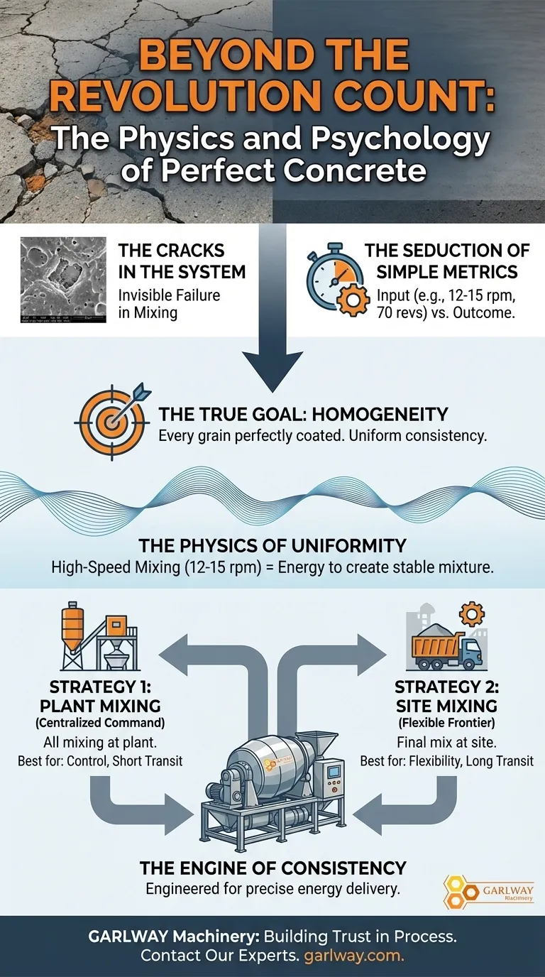 革命回数を超えて：完璧なコンクリートの物理学と心理学 ビジュアルガイド