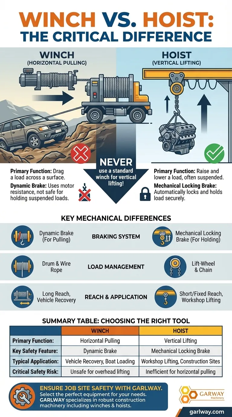 윈치와 호이스트의 차이점은 무엇인가요? 안전하고 효율적인 하중 취급 가이드 시각적 가이드
