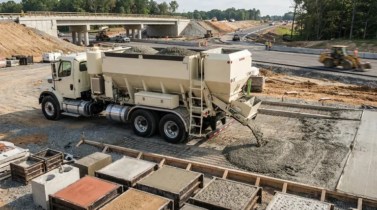 볼류메트릭 믹서로 생산할 수 있는 콘크리트 종류는 무엇인가요? 모든 프로젝트에 대한 주문형 혼합 실현