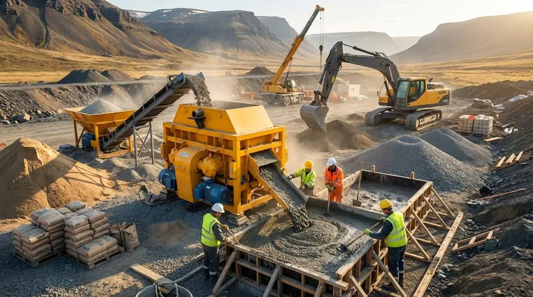 Quelles sont les applications de construction adaptées aux mélangeurs volumétriques ? Idéal pour les sites éloignés et les mélanges spécialisés