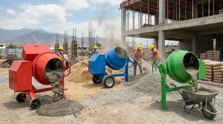 كيف تعمل خلاطات الأسطوانة وما هي مزاياها؟ احصل على خلط فعال ومحمول لموقعك