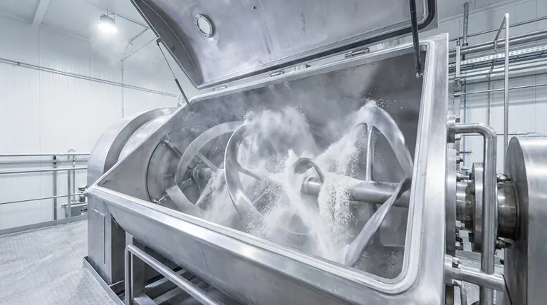 리본 산업용 믹서가 효율적인 이유는 무엇인가요? 탁월한 혼합을 위한 트리플 믹싱 액션을 알아보세요.