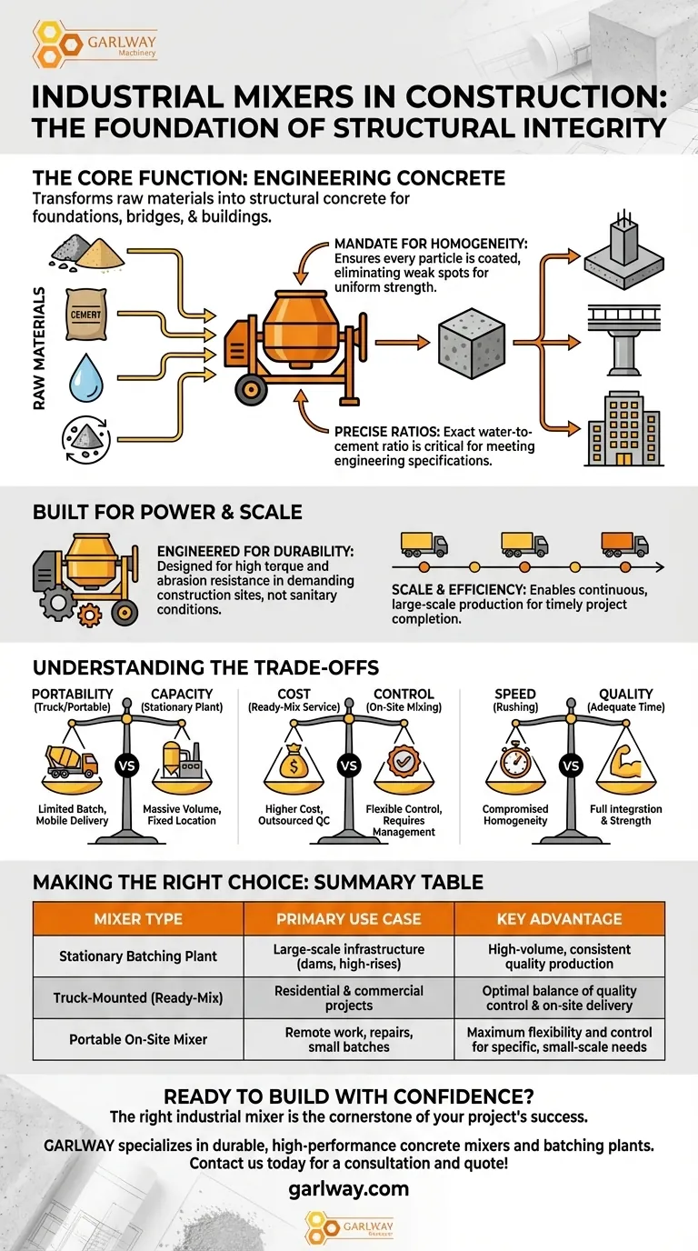 Wie werden industrielle Mischmaschinen in der Bauindustrie eingesetzt? Das Fundament starker, langlebiger Strukturen Visuelle Anleitung