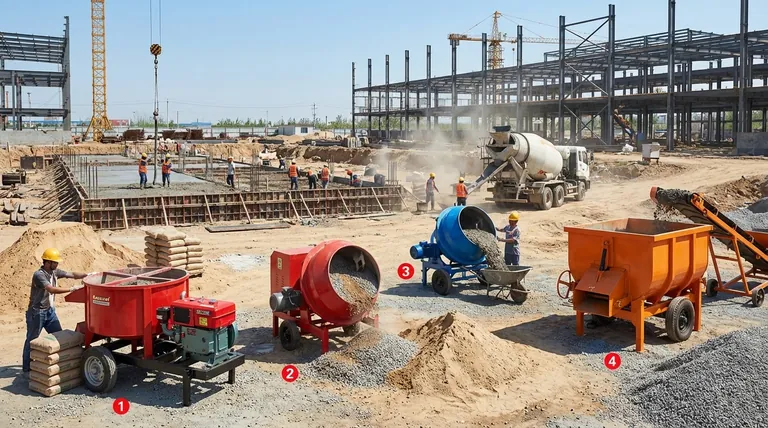 Wie werden industrielle Mischmaschinen in der Bauindustrie eingesetzt? Das Fundament starker, langlebiger Strukturen