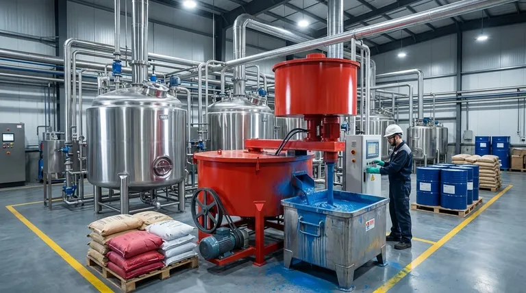 Quel rôle jouent les mélangeurs industriels dans la fabrication de peintures et de résines ? Assurer la qualité et la cohérence du produit