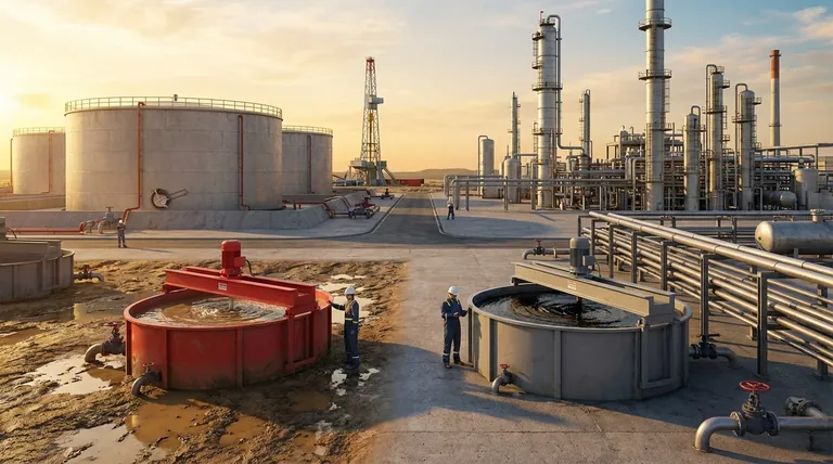 석유 및 가스 산업에서 산업용 믹서의 주요 응용 분야는 무엇인가요? 시추부터 정제까지