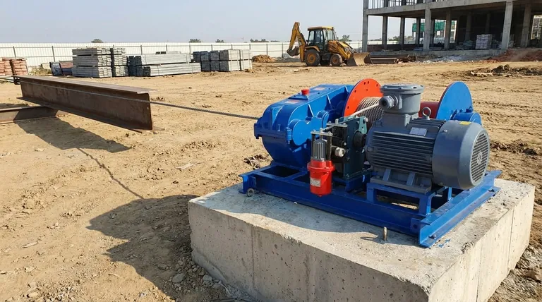 윈치의 기본 기능은 무엇인가요? 무거운 짐을 위한 힘 증폭기