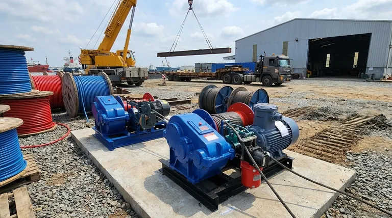 電動ウインチに追加されているコンポーネントは何ですか?強化されたパワーとコントロールのための主な機能