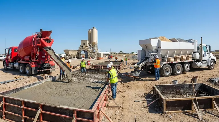 生コンクリートの主な納入方法にはどのようなものがありますか?プロジェクトに合った方法を選びましょう