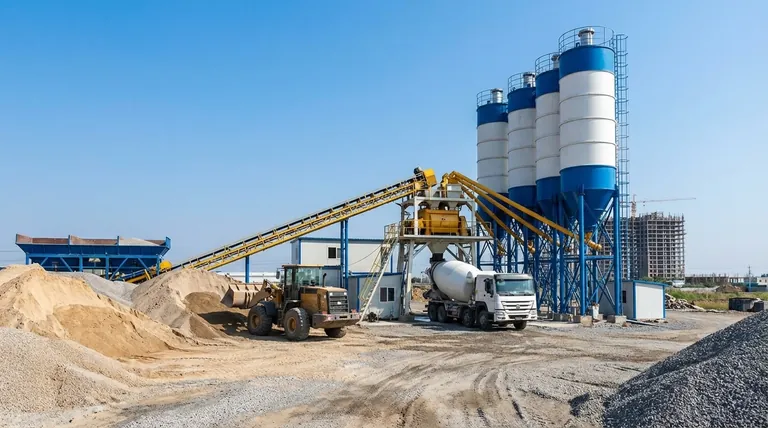 콘크리트 배치 플랜트란 무엇이며 어떤 목적을 가지고 있습니까? 프로젝트의 일관되고 고품질의 콘크리트를 보장하십시오.