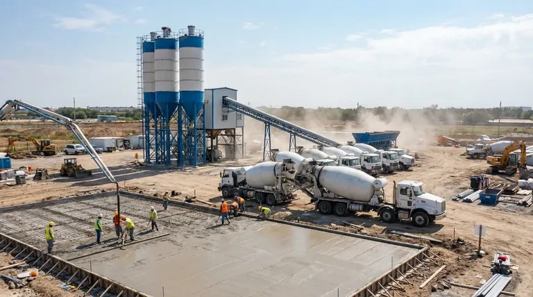 레디믹스 콘크리트 사용의 장점은 무엇인가요? 우수한 품질, 비용 절감 및 효율성