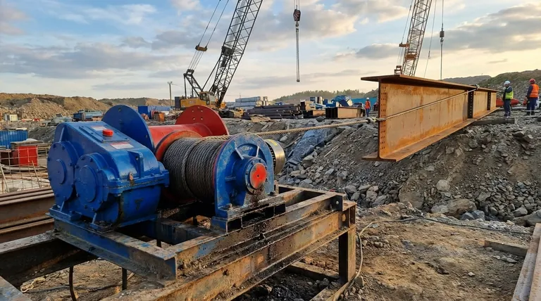 윈치는 무거운 물체를 옮길 때 어떤 이점을 제공합니까? A. 1인용 힘 증폭기