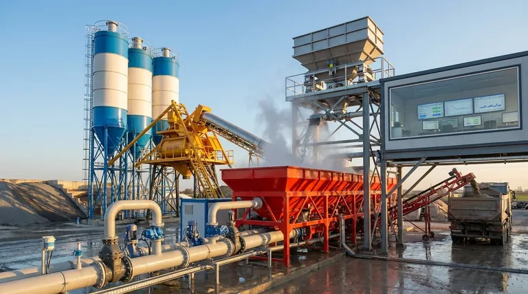 Comment l'eau est-elle contrôlée dans une centrale à béton ? Assurez une consistance et une qualité de lot parfaites