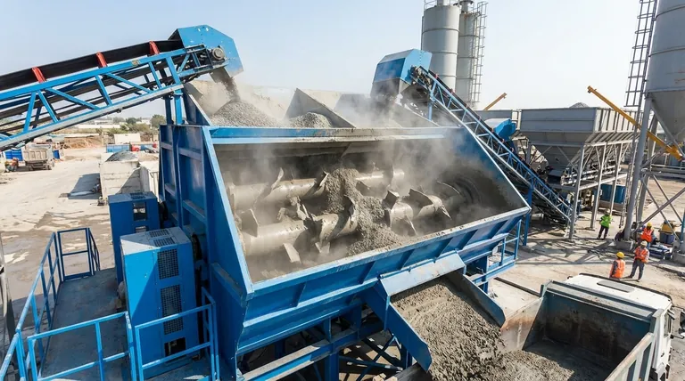 콘크리트 생산에서 트윈 샤프트 믹서가 중요한 이유는 무엇인가요? 우수하고 균질한 혼합물을 얻으세요.