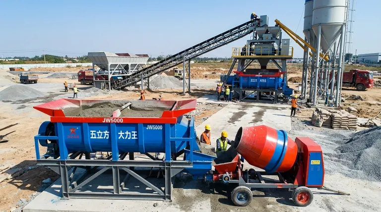 コンクリートミキサーは、さまざまな基準に基づいてどのように分類できますか? プロジェクトに最適なミキサーを見つけましょう。