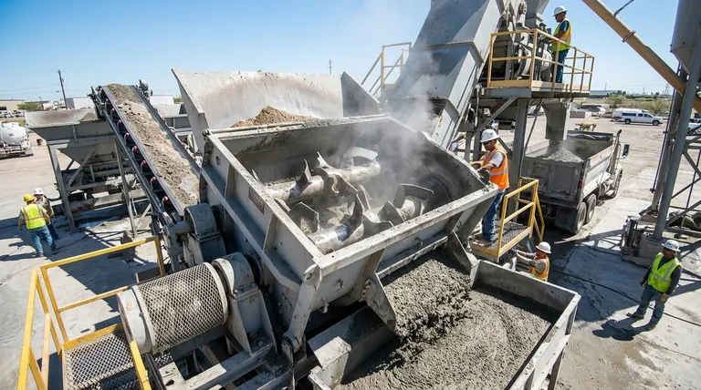 트윈 샤프트 콘크리트 믹서는 무엇이며 장점은 무엇인가요? 생산 속도와 품질 향상