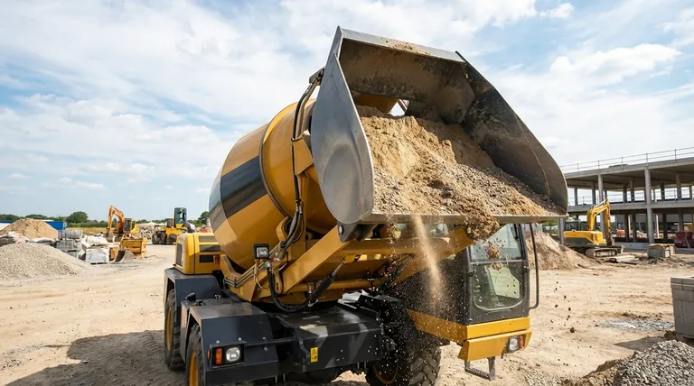 자가 로딩 믹서에서 둥근 버킷의 이점은 무엇입니까? 효율성과 혼합 품질 극대화