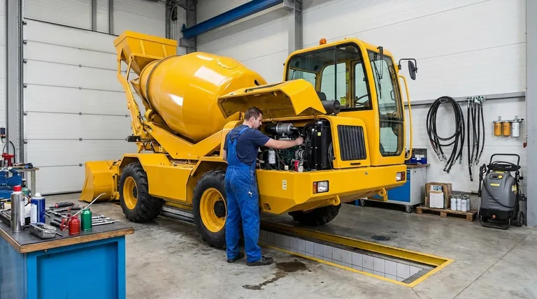 ما هي المهام الرئيسية لصيانة خلاط التحميل الذاتي؟ زيادة وقت التشغيل والأداء إلى أقصى حد