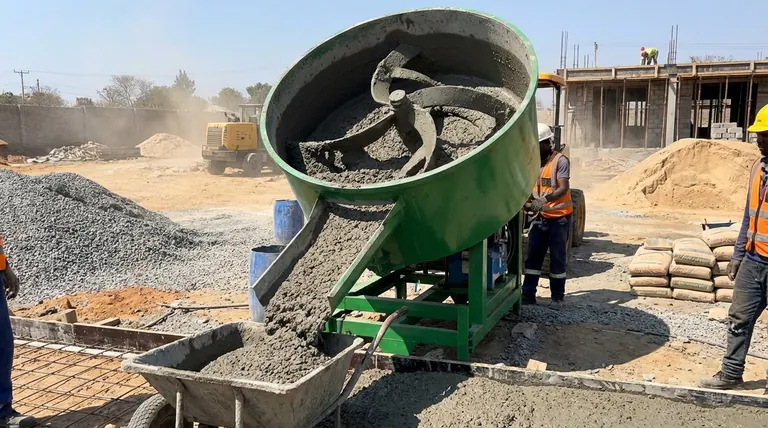 믹싱 드럼 내부의 나선형 블레이드는 어떻게 작동하나요? 리프트 앤 텀블 믹싱 작동 마스터하기