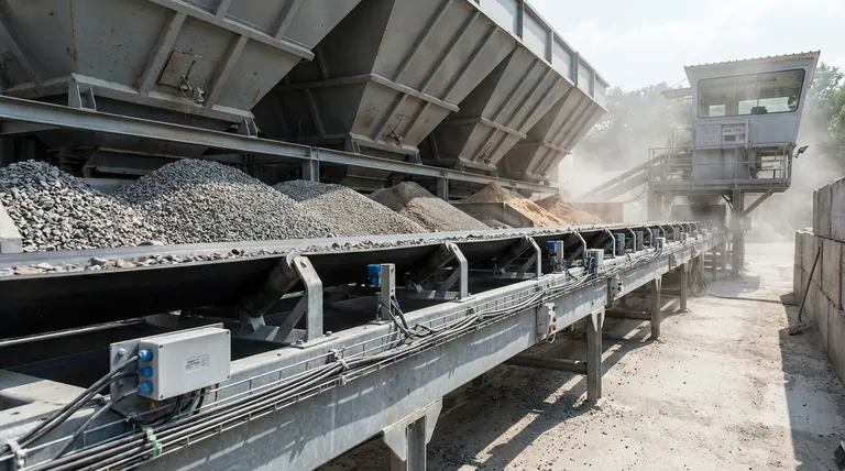 콘크리트 배치 플랜트에서 골재 칭량 컨베이어는 어떻게 작동합니까? 정밀 배치에 대한 가이드