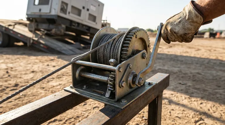 كيف تعمل الرافعة اليدوية؟ افتح آليات قوة السحب الثقيلة