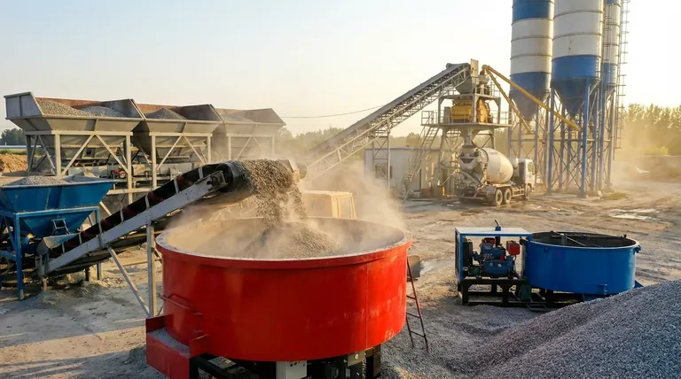 バッチングプラントで使用されるコンクリートミキサーの種類は何ですか?プロジェクトに最適なミキサーを選びましょう