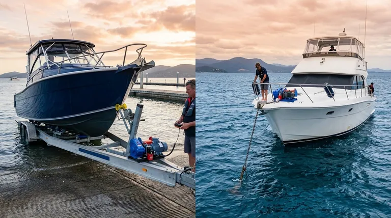 보트용 윈치는 얼마나 튼튼해야 하나요? 트레일러링 및 앵커링을 위한 적절한 견인력 확보