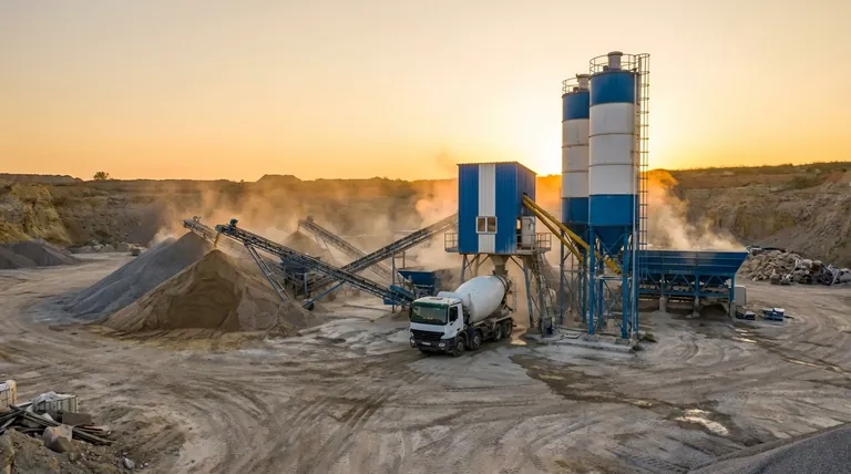 건식 혼합 콘크리트 플랜트는 어떻게 작동하나요? 효율적인 장거리 콘크리트 공급 가이드