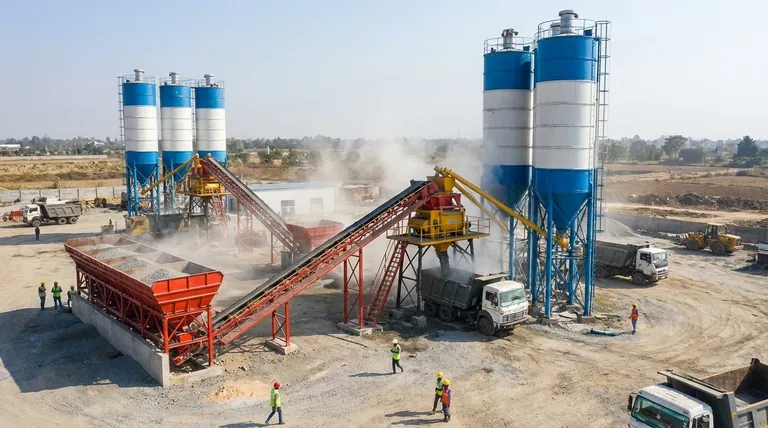 ما هي عملية الخلط في الخرسانة؟ ضمان الجودة والاتساق لمشاريعك