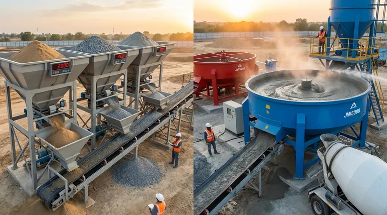 ما هو الفرق بين خلط الخرسانة (الوزن) وخلطها (المزج)؟ دليل مراقبة الجودة