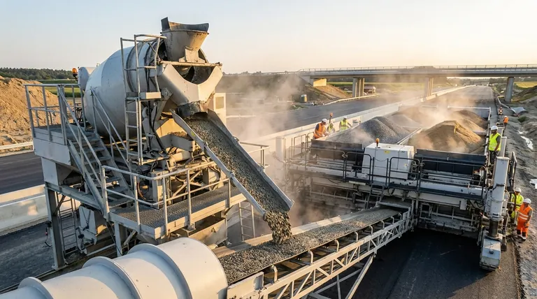 연속 믹서의 장점은 무엇인가요? 중단 없는 대량 콘크리트 생산 달성