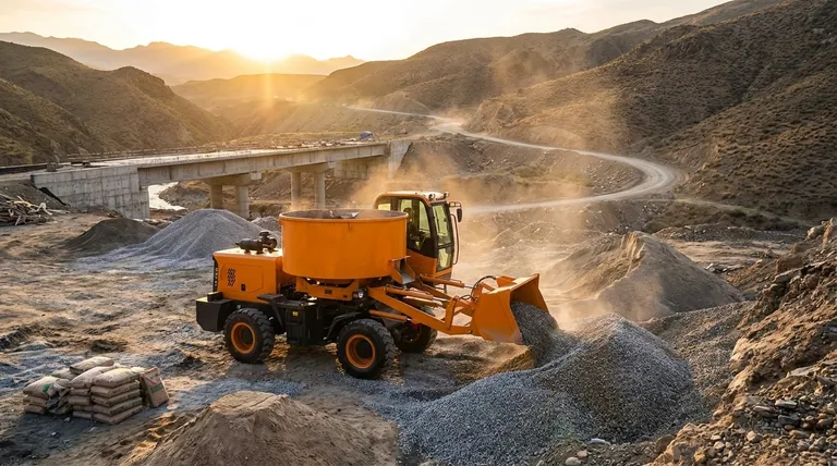 Wie funktionieren selbstladende Betonmischer? Erreichen Sie Betonproduktion vor Ort & Logistikfreiheit