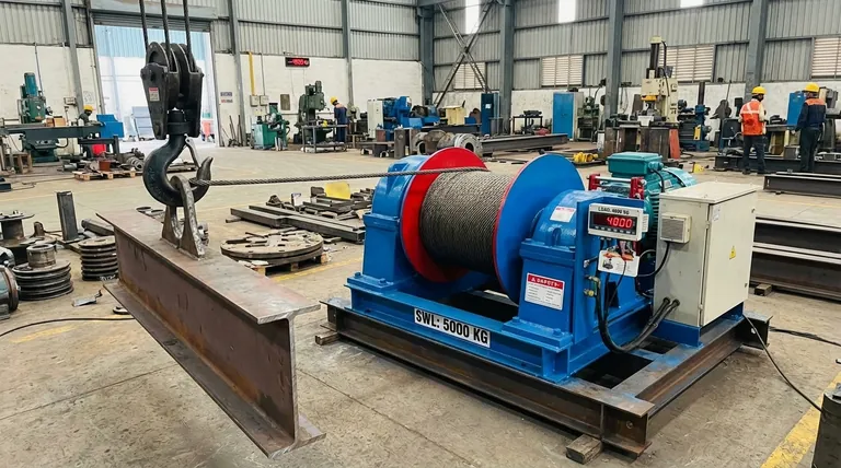 ما هي سعة الرافعة الكهربائية؟ فهم الحمل الآمن الحرج (SWL)