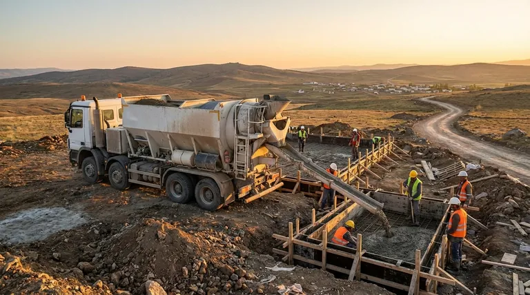 À quoi servent au mieux les bétonnières mobiles ? Obtenez du béton frais sur site avec précision