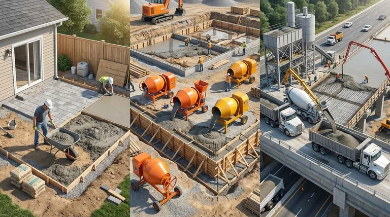 كيف يؤثر حجم المشروع على اختيار الخلاط؟ طابق حجم مشروعك لتحقيق أقصى قدر من الكفاءة