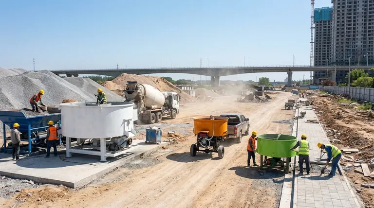 Wie wirken sich Mobilitätsanforderungen auf die Auswahl des Mischers aus? Wählen Sie den richtigen Mischer für den Umfang Ihres Projekts