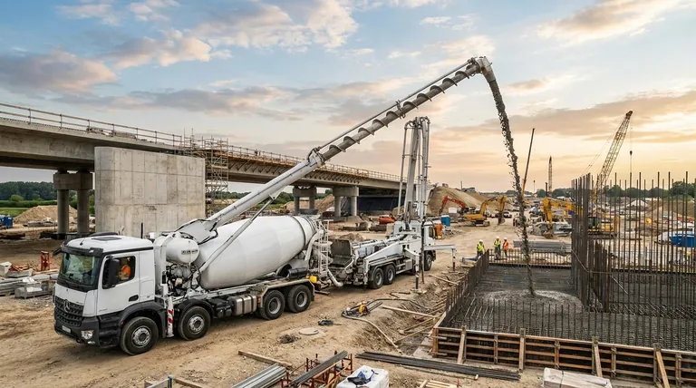 Was sind kontinuierliche Betonmischer und ihre Vorteile? Ermöglichen Sie die Produktion großer Mengen vor Ort