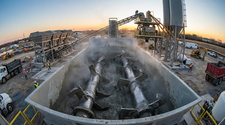 트윈 샤프트 믹서는 무엇이며 왜 효율적인가요? 우수한 콘크리트 품질 및 속도 달성