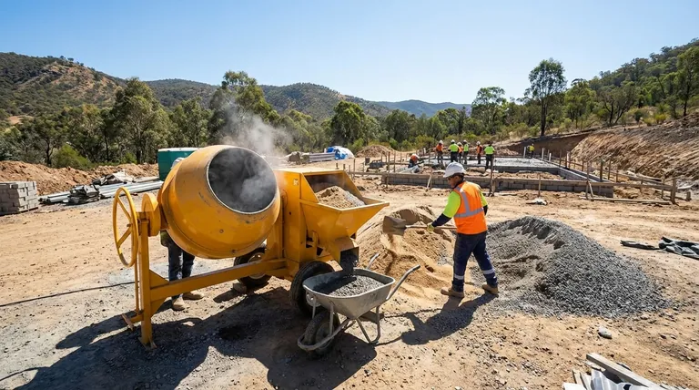 Quais são os benefícios de uma betoneira portátil? Economize custos e ganhe controle total do projeto