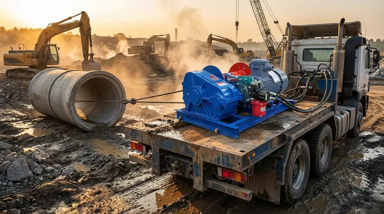 ما هي مزايا الرافعات الهيدروليكية؟ قوة وموثوقية لا مثيل لهما للأعمال الشاقة