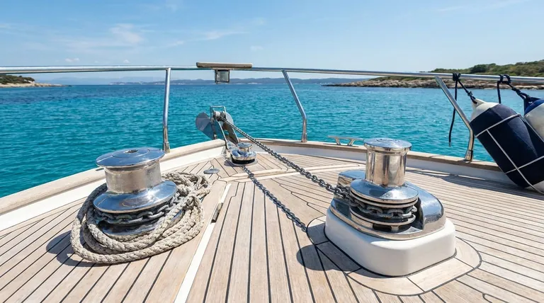 Quali tipi di verricelli per ancora sono comunemente utilizzati sulle barche da diporto? Tamburo vs. Salpa ancora spiegato